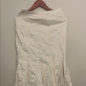 J. Crew Cream A-Line Skirt